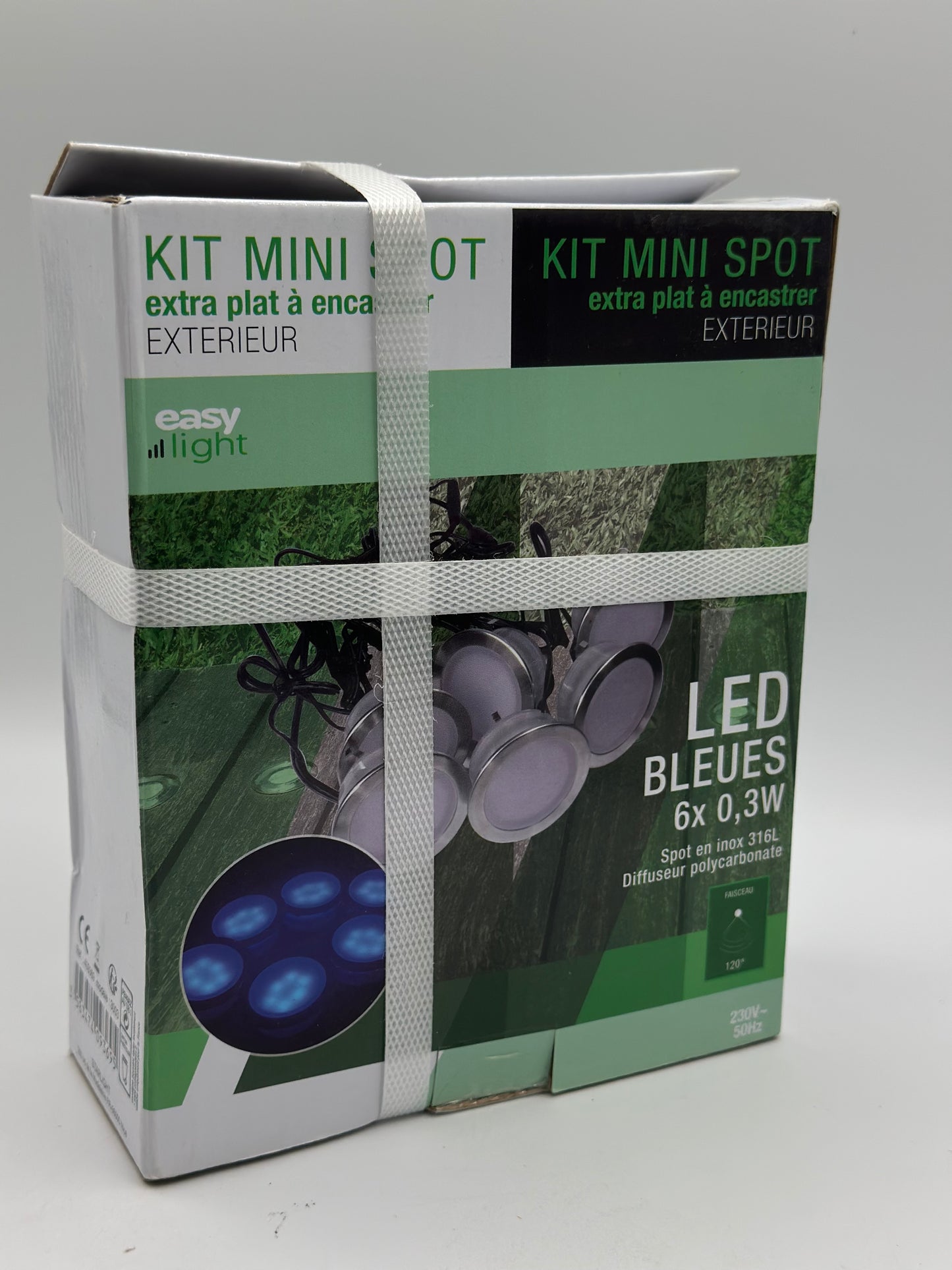 Spot LED a encastrer extérieur x6