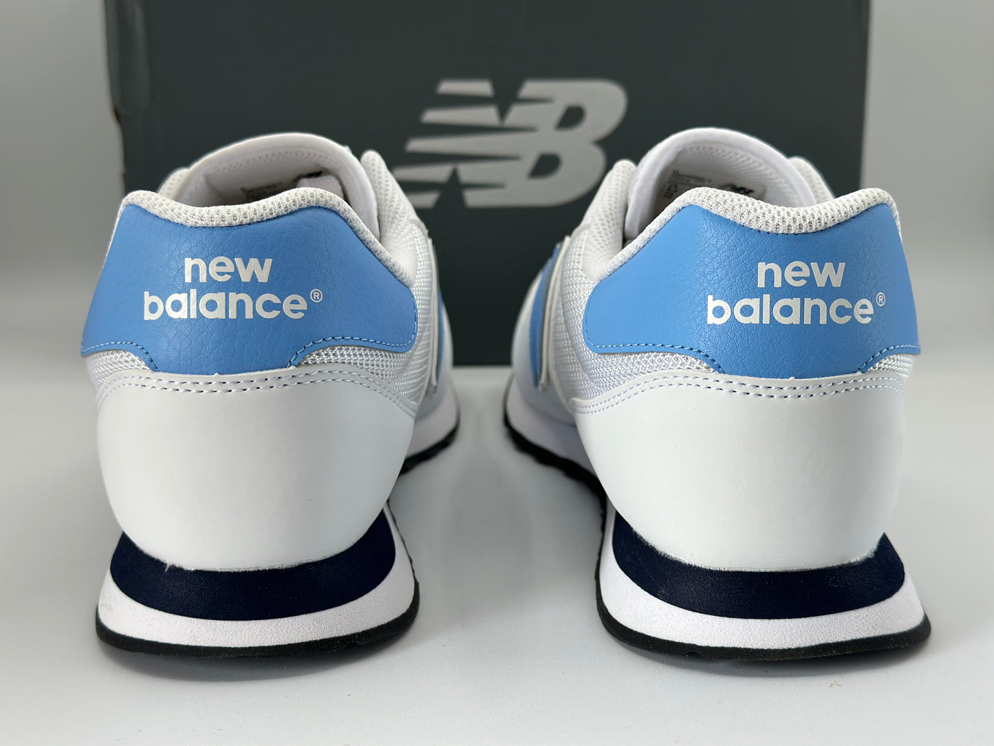 Chaussures New Balance 500 44 Blanc Bleu