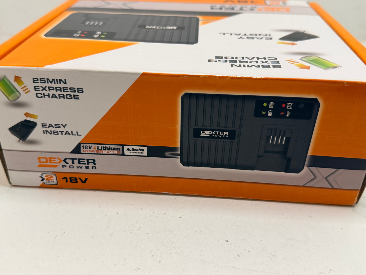 Chargeur express Dexter 18v