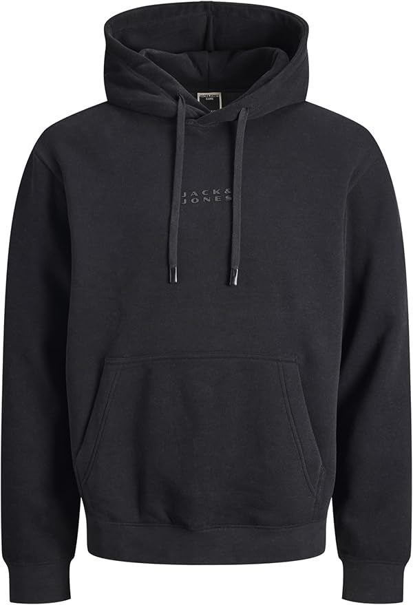 JACK & JONES Badge Hood BF Jcopoint Sweat à Capuche avec Logo Homme