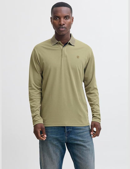 Jack & Jones Jprccrodney Ls Polo Jprccrodney Ls Polo Homme (Lot de 1)