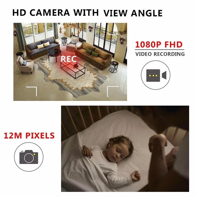 Smallest Mini Camera 1080P Full HD Camcorder Infrared Night Vision Micro Cam Support Smallest TF card Motion Detection IR-CUT DV