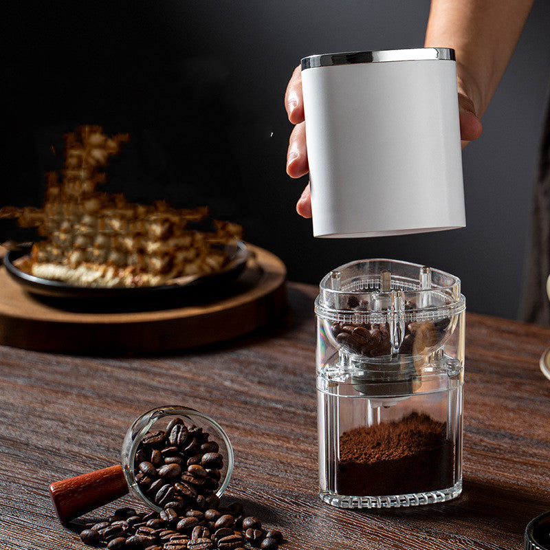 Moulin à Café Expert "Aroma-Grind" – Rechargeable USB & Finesse Réglable