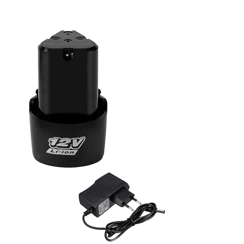 NOUVELLE Batterie universelle 12V 1500mAh Rechargeable Lithium-Ion pour tournevis électrique Perceuse électrique Mini outil de broyeur d'angle