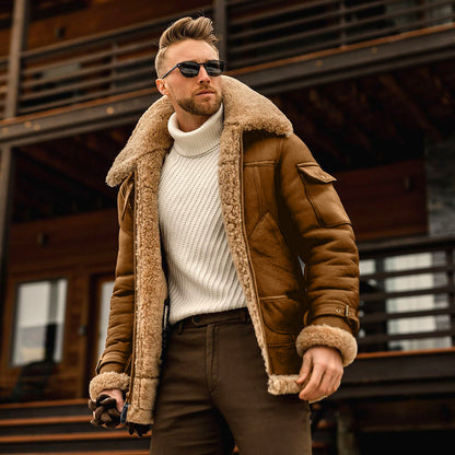 Parka Militaire "Arctic-Shield" – Doublure Fourrure & Protection Grand Froid
