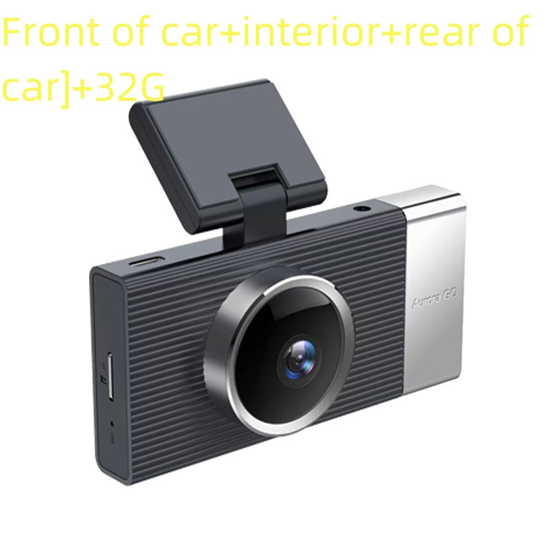 Dash cam, caméra embarquée Enregistreur de conduite WIFI Trois lentilles Téléphone portable APP Interconnexion Vision nocturne Grand angle