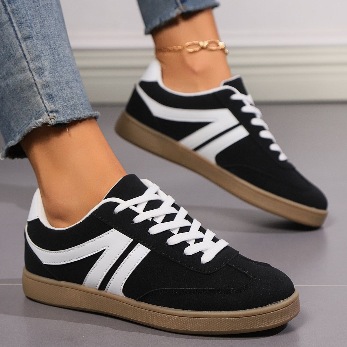 Baskets "Urban-Stride" – Semelle Confort & Design Rétro-Sport