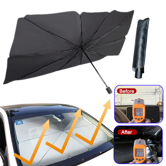 Parasol Parapluie Protection UV Pour Pare-brise de voiture pliable Isolation thermique