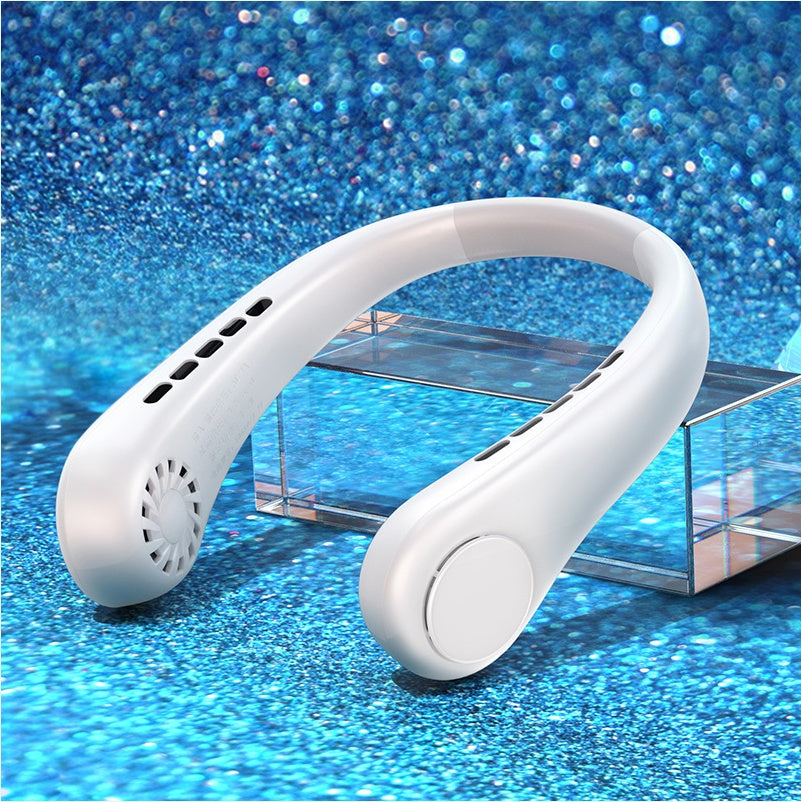 Nouveau Mini Ventilateur De Cou Portable Sans Lame Rechargeable