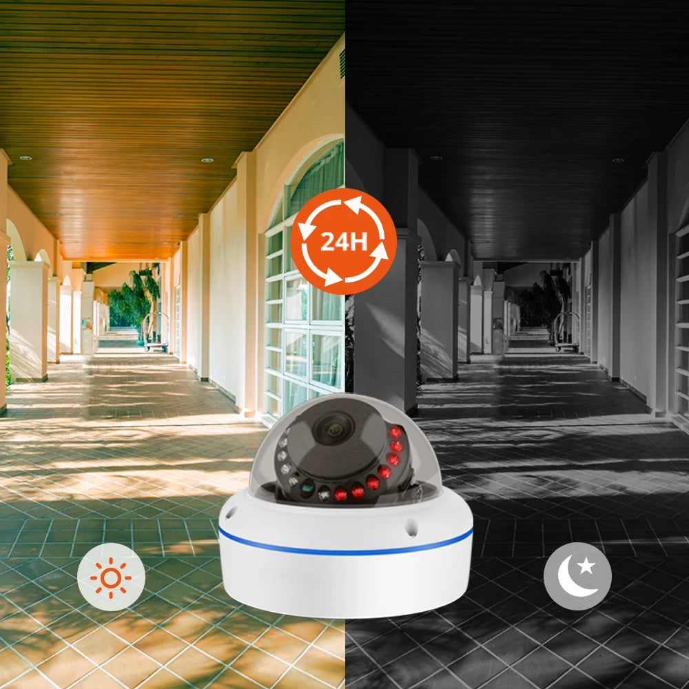 MISECU Super HD 5MP 4MP Surveillance IP POE Camera