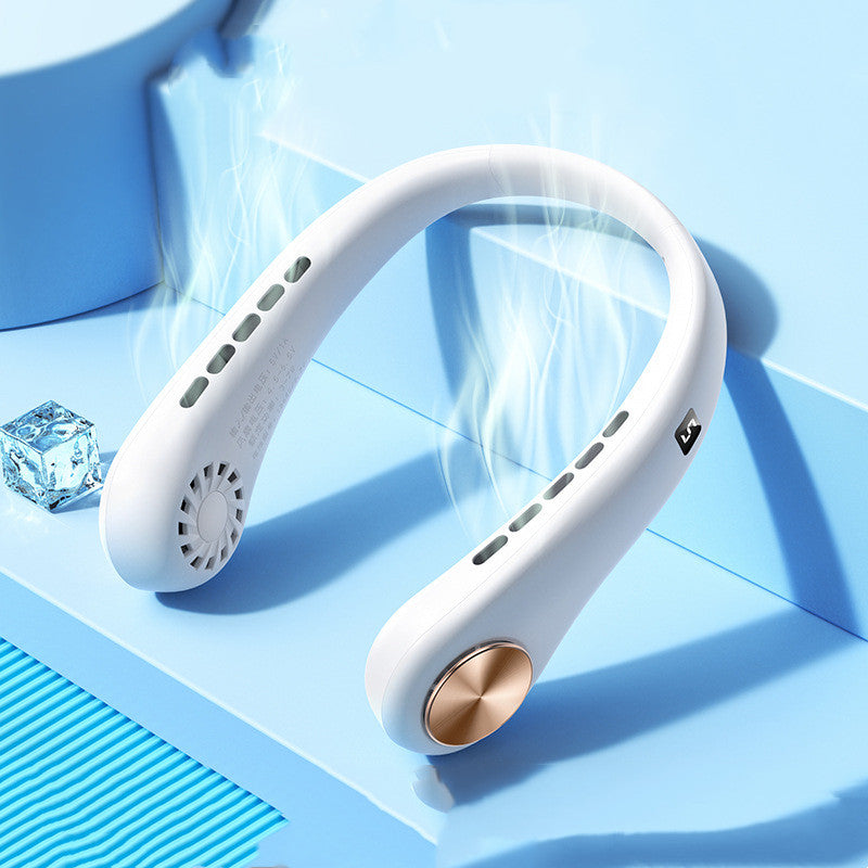 Nouveau Mini Ventilateur De Cou Portable Sans Lame Rechargeable