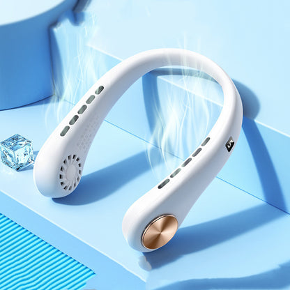 Nouveau Mini Ventilateur De Cou Portable Sans Lame Rechargeable