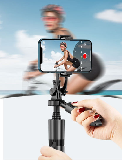 Stabilisateur 360, Suivi automatique du visage Cardan AI Smart Cardan Support de téléphone automatique pour smartphone Vidéo Vlog Trépied stabilisateur en direct