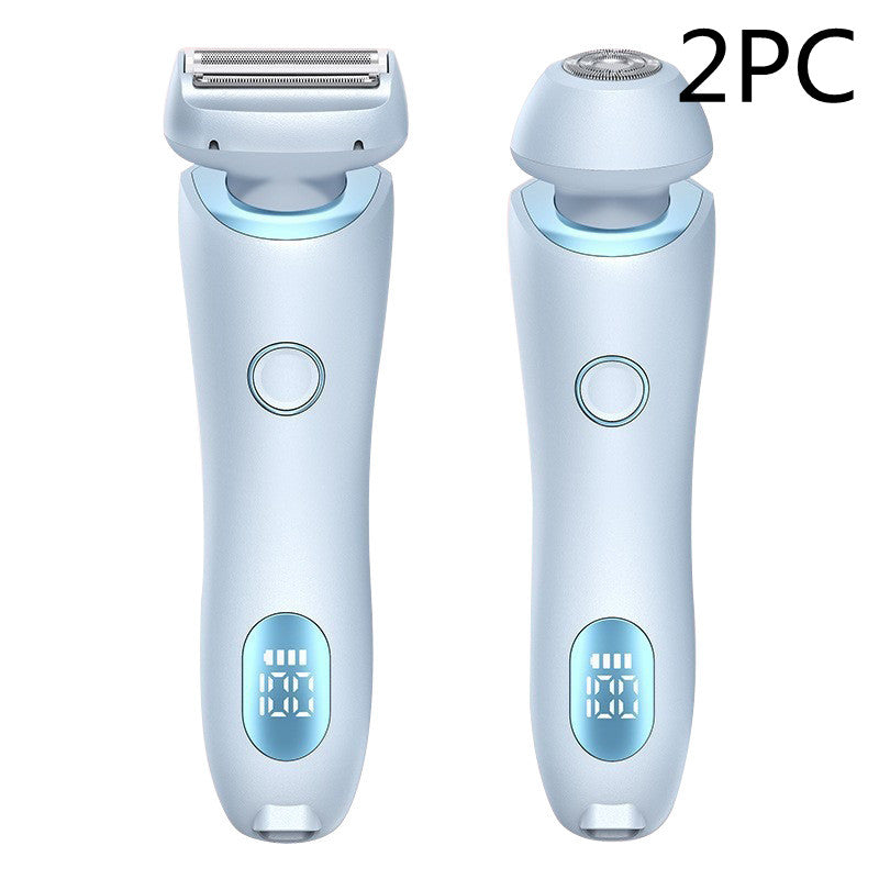 Épilateur Precision-Silk 2-en-1 – Rechargeable USB & Têtes Interchangeables