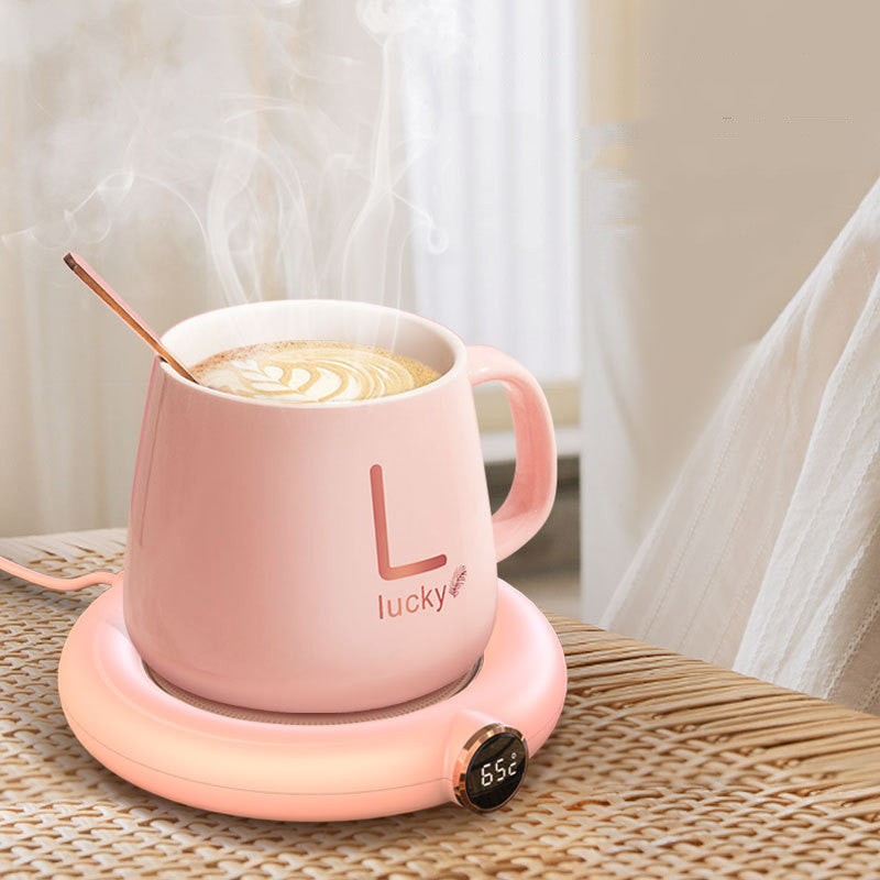Chauffe-Tasse Intelligent "Thermo-Focus" – Température Constante & Design Tactile