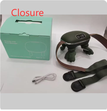 Masseur Cervical "Mains de Soie" – Technologie de Pétrissage 4D & Thermothérapie