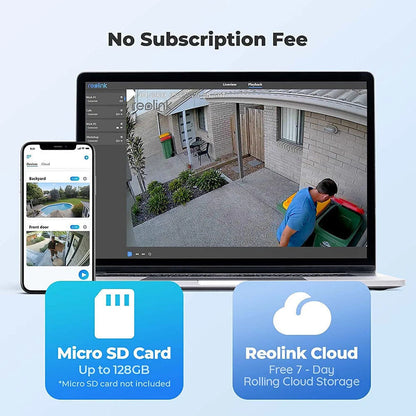 4G SIM 5MP Smart Life 5000mAh Batterie Rechargeable Caméra Solaire Extérieur WIFI 1080P Surveillance Sécurité Sirène Caméra Google