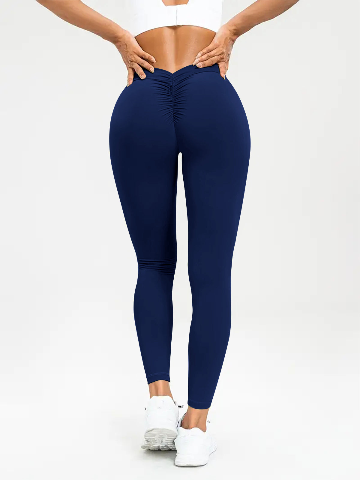 Legging "Sculpt-Flex" – Taille Haute Gainante & Compression Sportive