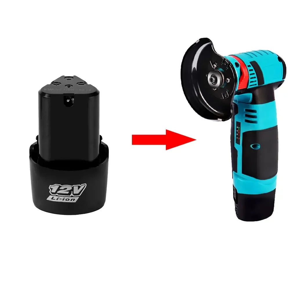 NOUVELLE Batterie universelle 12V 1500mAh Rechargeable Lithium-Ion pour tournevis électrique Perceuse électrique Mini outil de broyeur d'angle