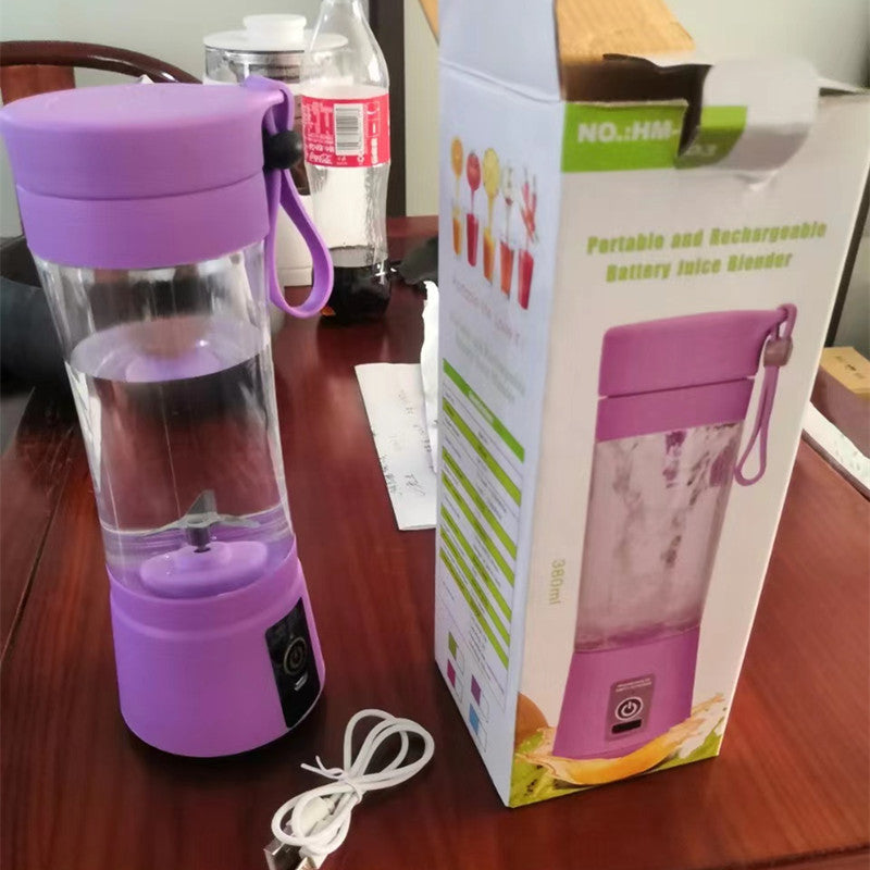 Mixeur Portable Avec Mini Mélangeur De Jus De Fruits De Cuisine Rechargeable USB Maison Simple Portable Mini Presse-agrumes Électrique