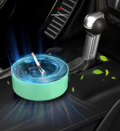 Cendrier purificateur d'air Cendrier électronique intelligent pour filtrer la fumée des cigarettes Supprimer le tabagisme Bureau à domicile