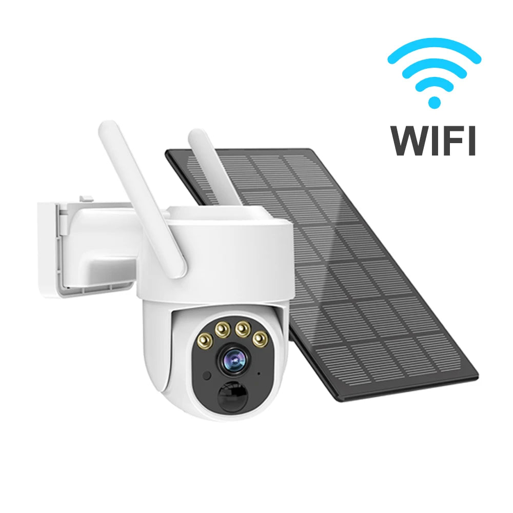 Zoom 5X protection de sécurité 3MP solaire 4g sim 12000 mAh alimenté par batterie 3W solaire caméra de surveillance extérieure caméra wifi sim