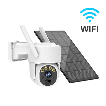 Zoom 5X protection de sécurité 3MP solaire 4g sim 12000 mAh alimenté par batterie 3W solaire caméra de surveillance extérieure caméra wifi sim