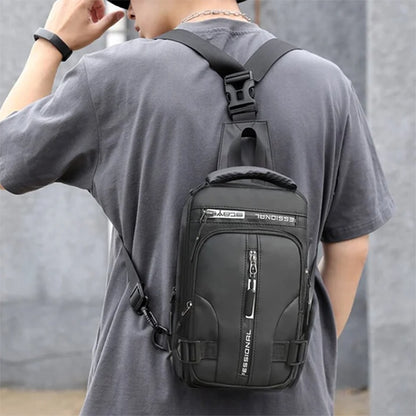 Sacs à bandoulière pour hommes Sac à dos multifonctionnel