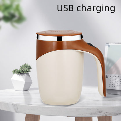 Tasse à remuer automatique Modèle rechargeable magnétique rotative