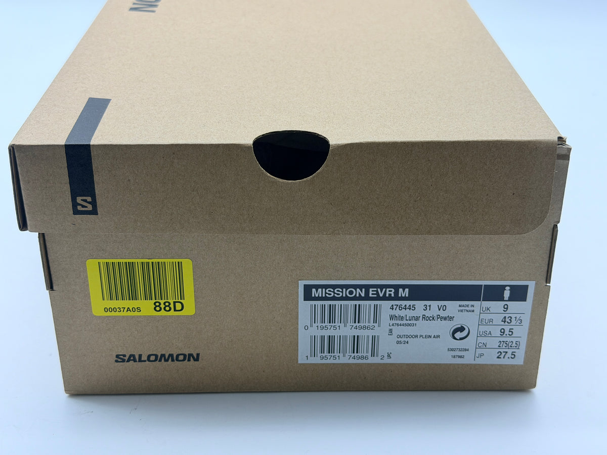 Chaussures de running Salomon blanches légères et confortables