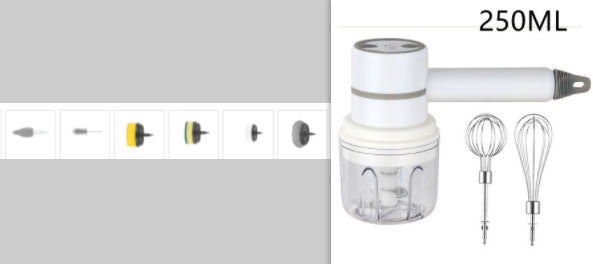 Mixeur "Power-Whisk" – Batteur Sans Fil Rechargeable & 3 Vitesses de Précision