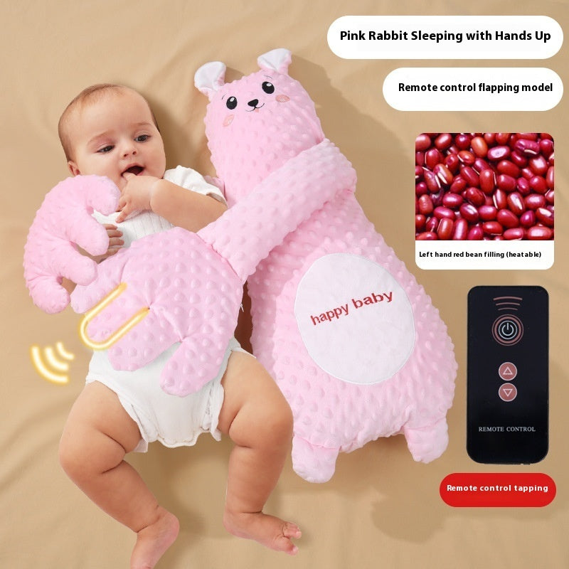 Main Apaisante "Soft-Touch" – Oreiller de Sommeil en Peluche pour Bébé