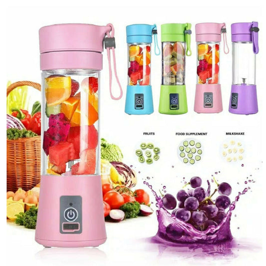 Mixeur Portable Avec Mini Mélangeur De Jus De Fruits De Cuisine Rechargeable USB Maison Simple Portable Mini Presse-agrumes Électrique