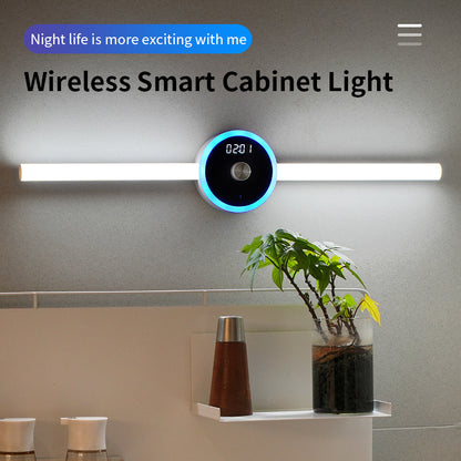 Réglette LED "Smart-Light" – Éclairage à Capteur de Mouvement, Horloge & Minuteur Intégrés