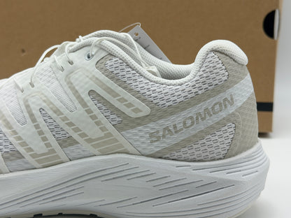Chaussures de running Salomon blanches légères et confortables