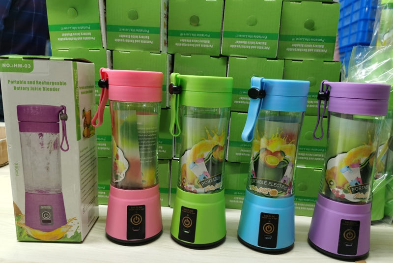 Mixeur Portable Avec Mini Mélangeur De Jus De Fruits De Cuisine Rechargeable USB Maison Simple Portable Mini Presse-agrumes Électrique