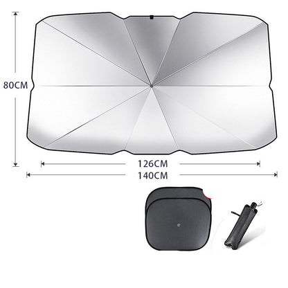 Parasol Parapluie Protection UV Pour Pare-brise de voiture pliable Isolation thermique