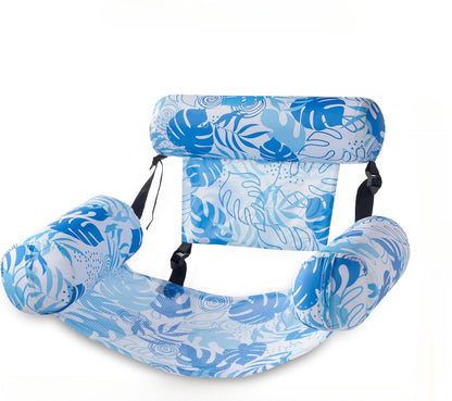 Hamac Aquatique "Cloud-Float" – Chaise Longue Gonflable 4-en-1 pour Piscine & Mer