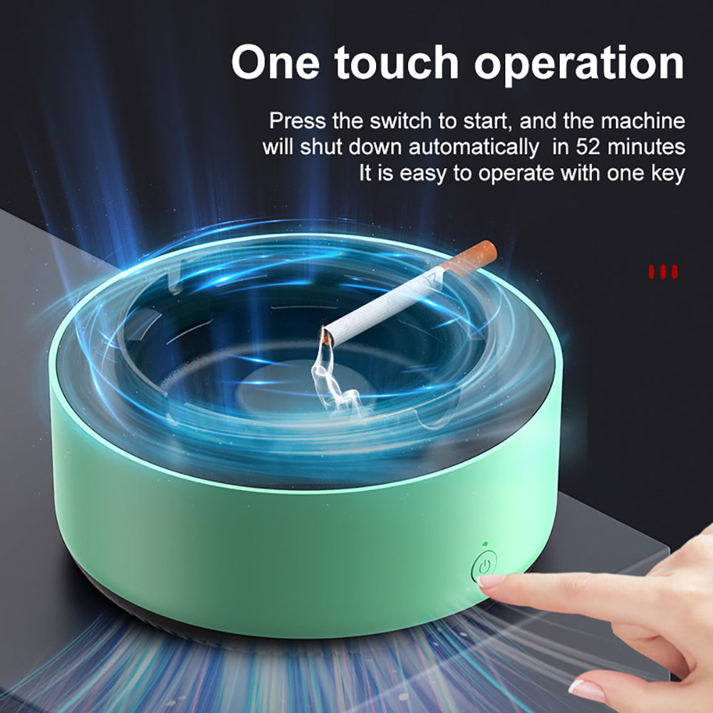 Cendrier purificateur d'air Cendrier électronique intelligent pour filtrer la fumée des cigarettes Supprimer le tabagisme Bureau à domicile