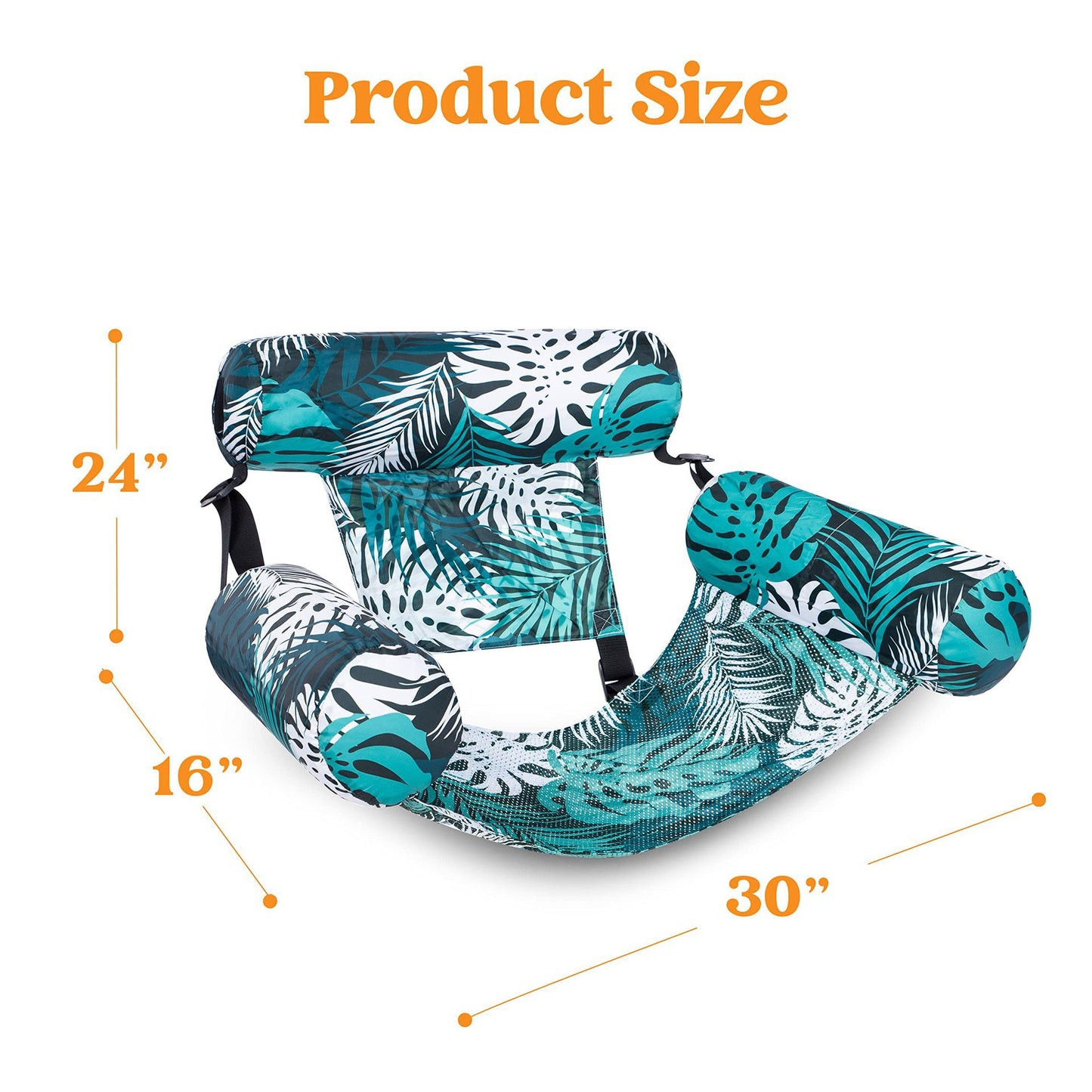 Hamac Aquatique "Cloud-Float" – Chaise Longue Gonflable 4-en-1 pour Piscine & Mer