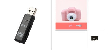Titre Produit : Caméra Numérique "Little-Director" X2 HD – Vidéo 1080P, Jeux Intégrés & Design Antichoc
