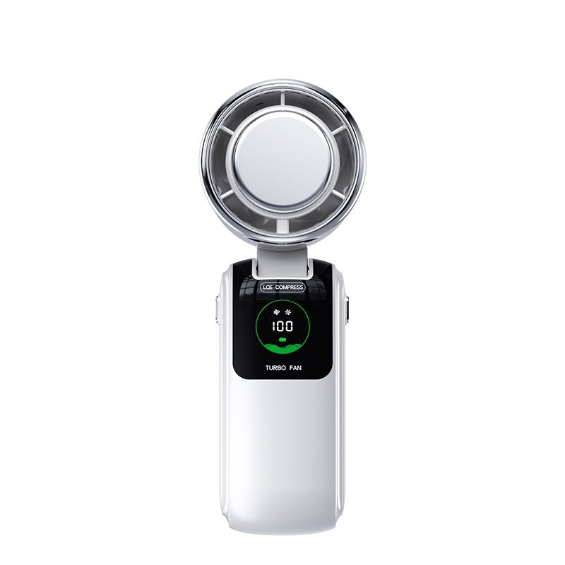 Mini Ventilateur Turbo "BreezeGo" – Rechargeable USB & 6 Vitesses