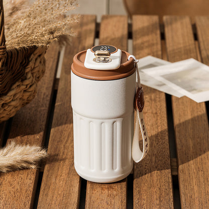 Thermos "Smart-Temp" 450ml – Affichage LED Tactile & Acier Inoxydable