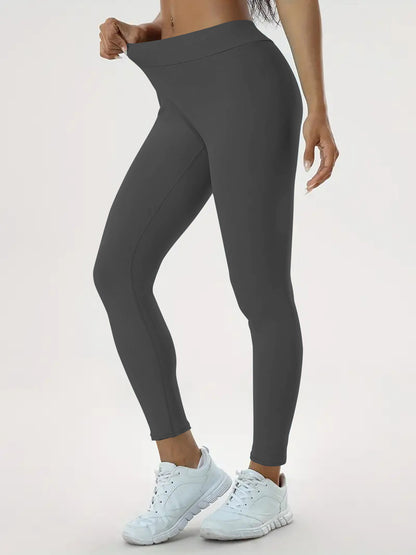 Legging "Sculpt-Flex" – Taille Haute Gainante & Compression Sportive
