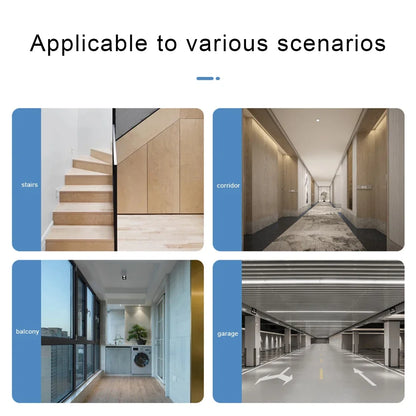 à capteur de mouvement Détection infrarouge du corps humain Interrupteur intelligent automatique pour escalier de couloir AC 220V LED PIR Interrupteur d'éclairage