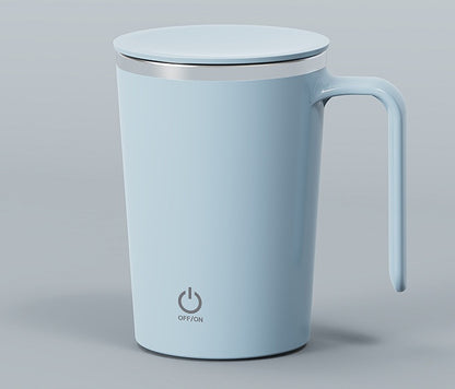Tasse à mélanger électrique de cuisine, Tasse à café à remuer,Tasses à mélanger automatiques magnétique rotative