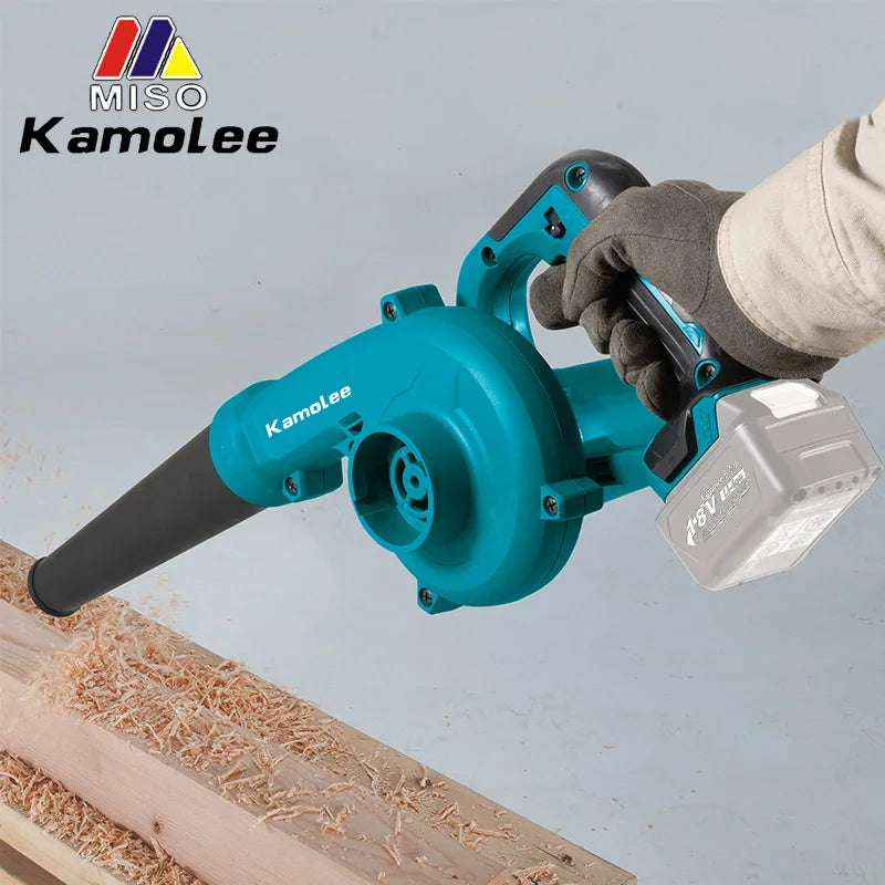 Souffleur/Aspirateur électrique sans fil 18V 20000rpm 2 en 1 et dépoussiéreur compatible avec batterie Makita 18V