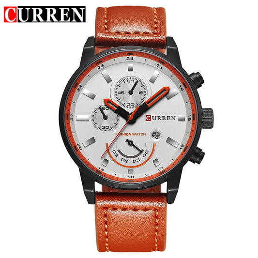 Montre à Quartz Hommes Top, Marque De Luxe Célèbre Montre-Bracelet Homme Horloge Montre-Bracelet Montre À Quartz Relogio Masculino