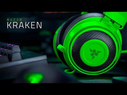 Razer Kraken (vert)
CASQUE-MICRO CIRCUM-AURICULAIRE FERMÉ AVEC TÉLÉCOMMANDE POUR GAMER